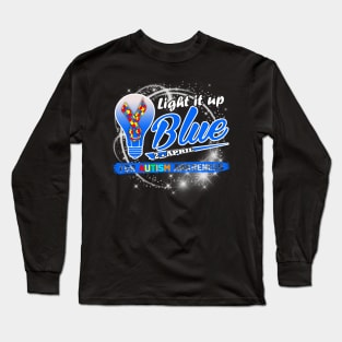 Light It Up Blue For Autism Awareness Day Long Sleeve T-Shirt